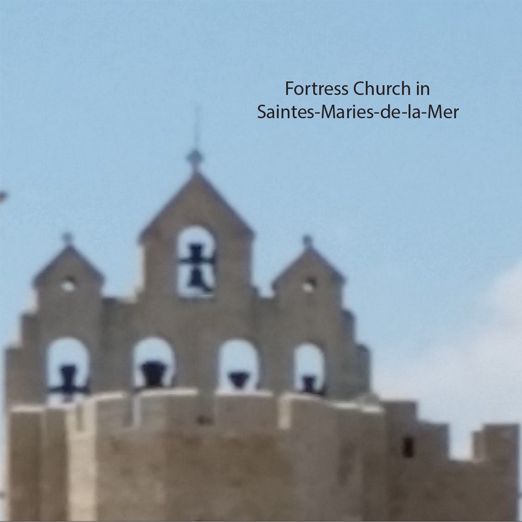 Les Saintes Maries de la Mer Sterling Silver Pendant 26mm