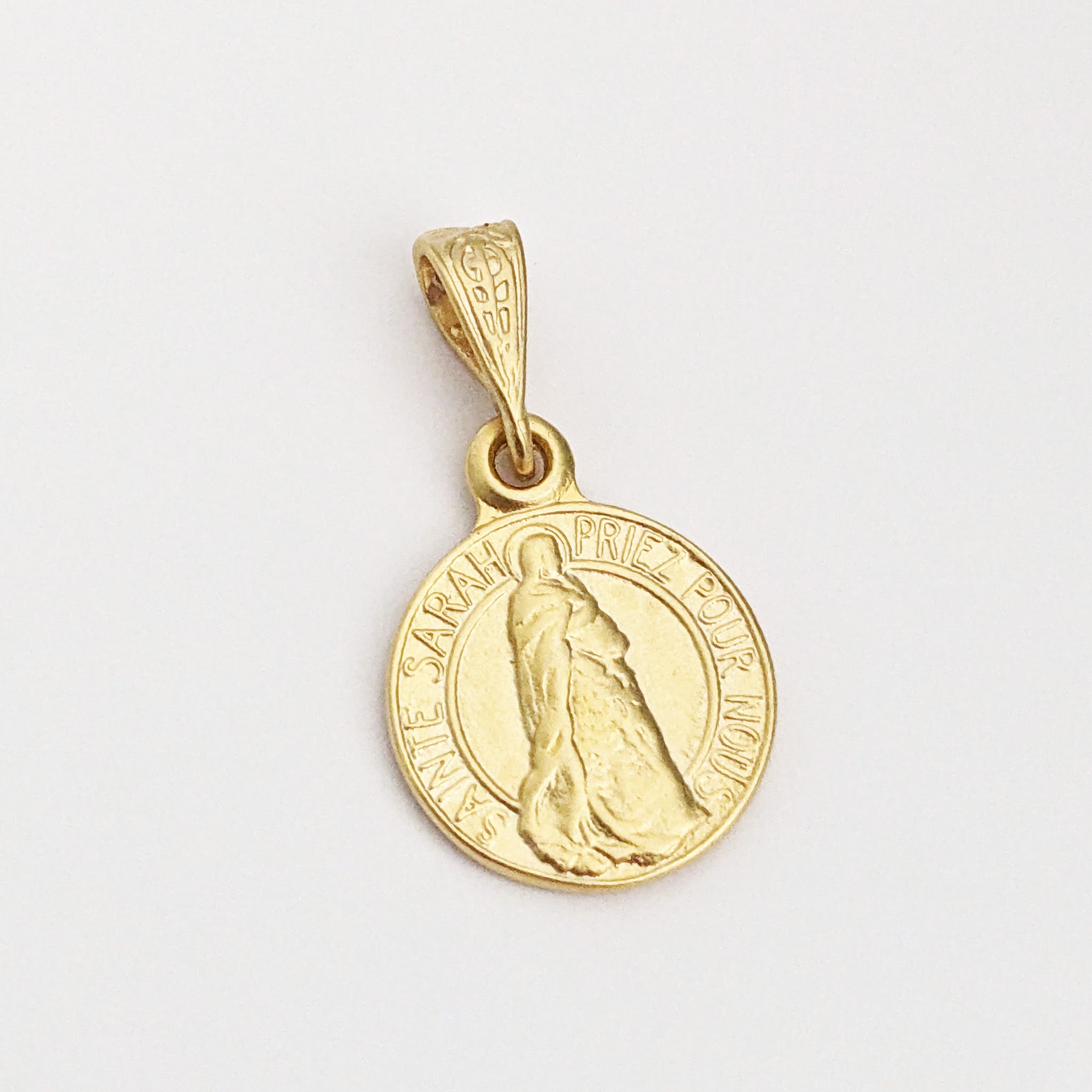Sainte Sarah / Saintes-Maries 18K Gold Vermeil 14mm TINY