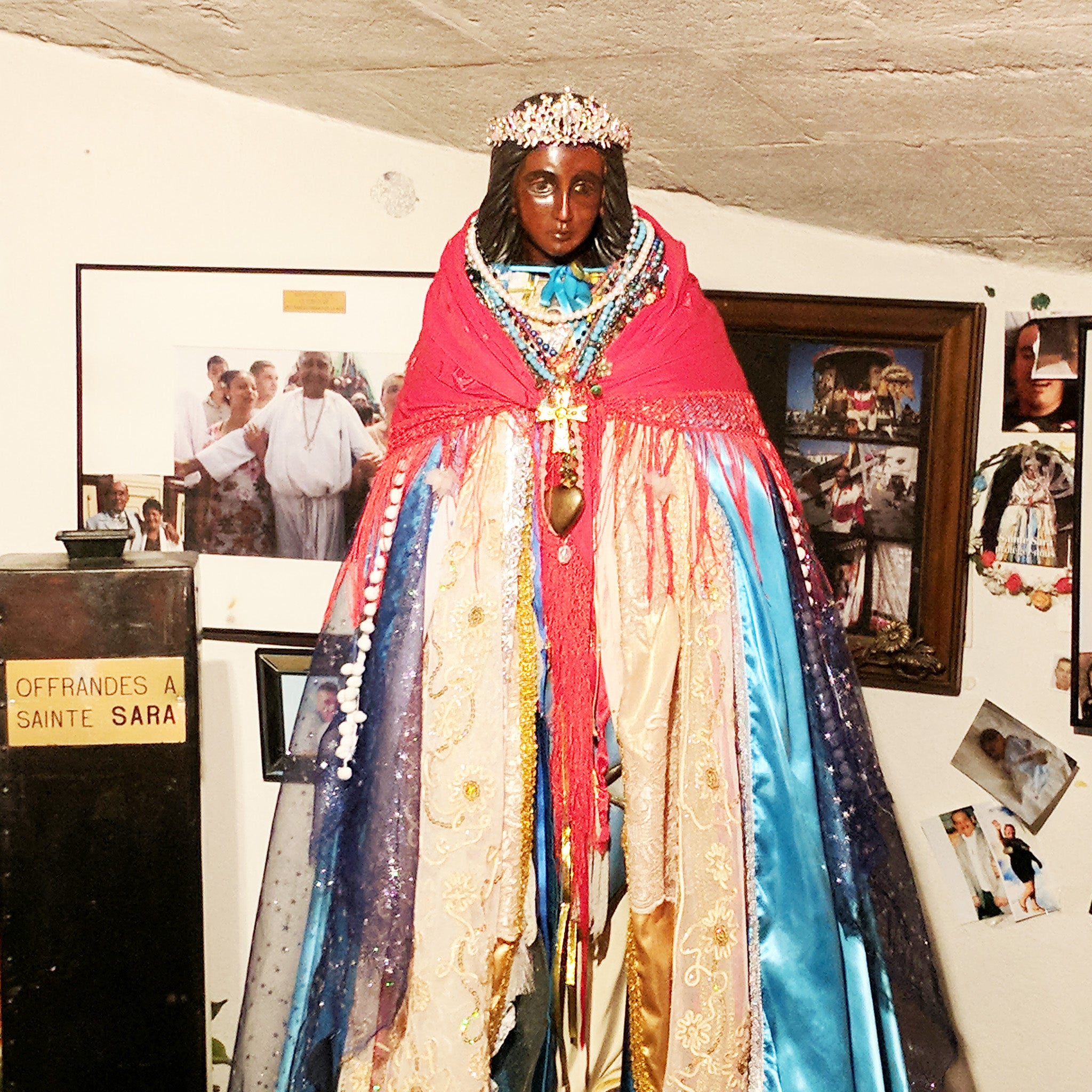 Sainte Sarah / Saintes-Maries 18K Gold Vermeil 14mm TINY